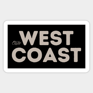 West Coast Sticker